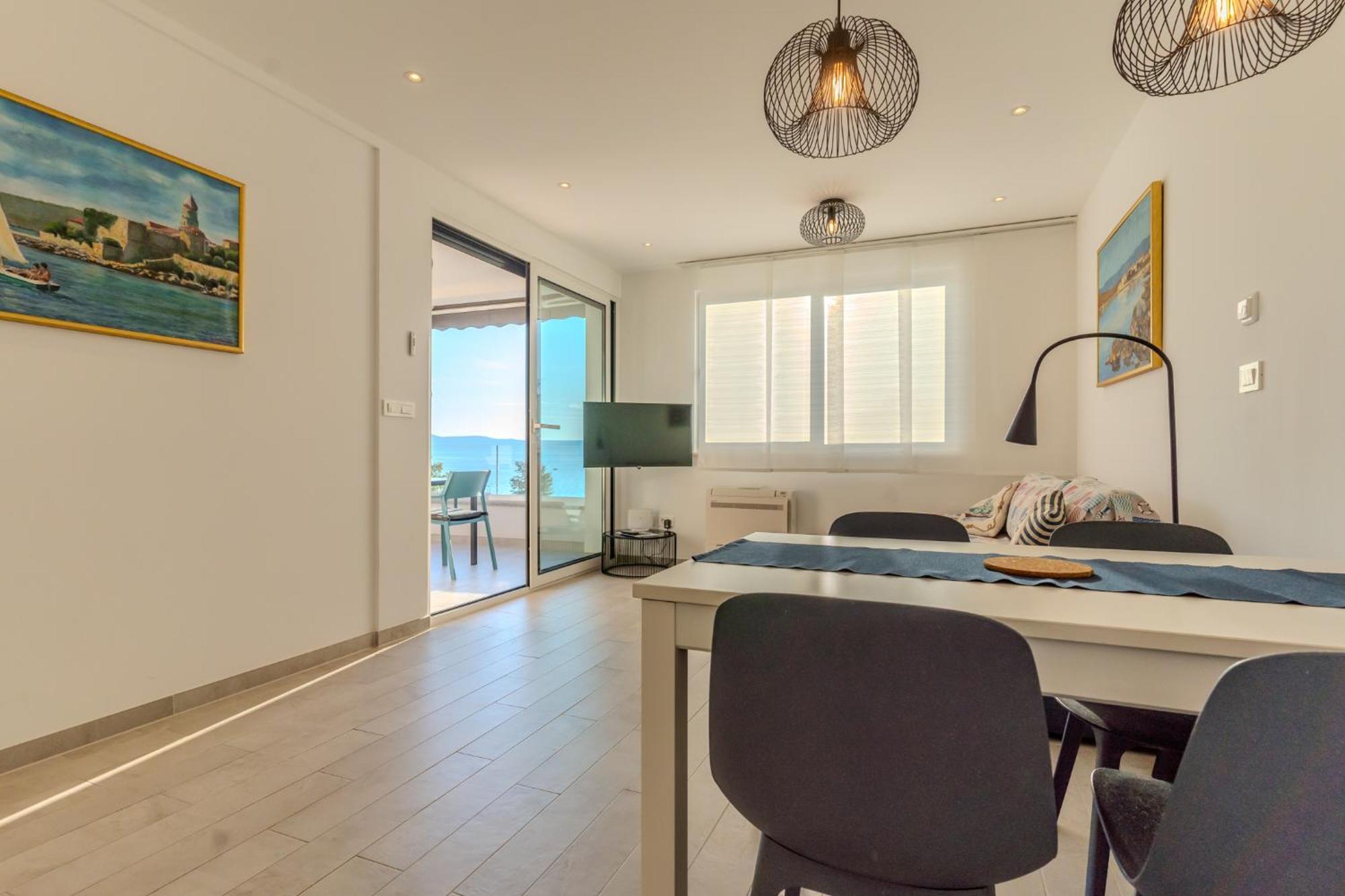 Apartman Polje Njivice Kültér fotó