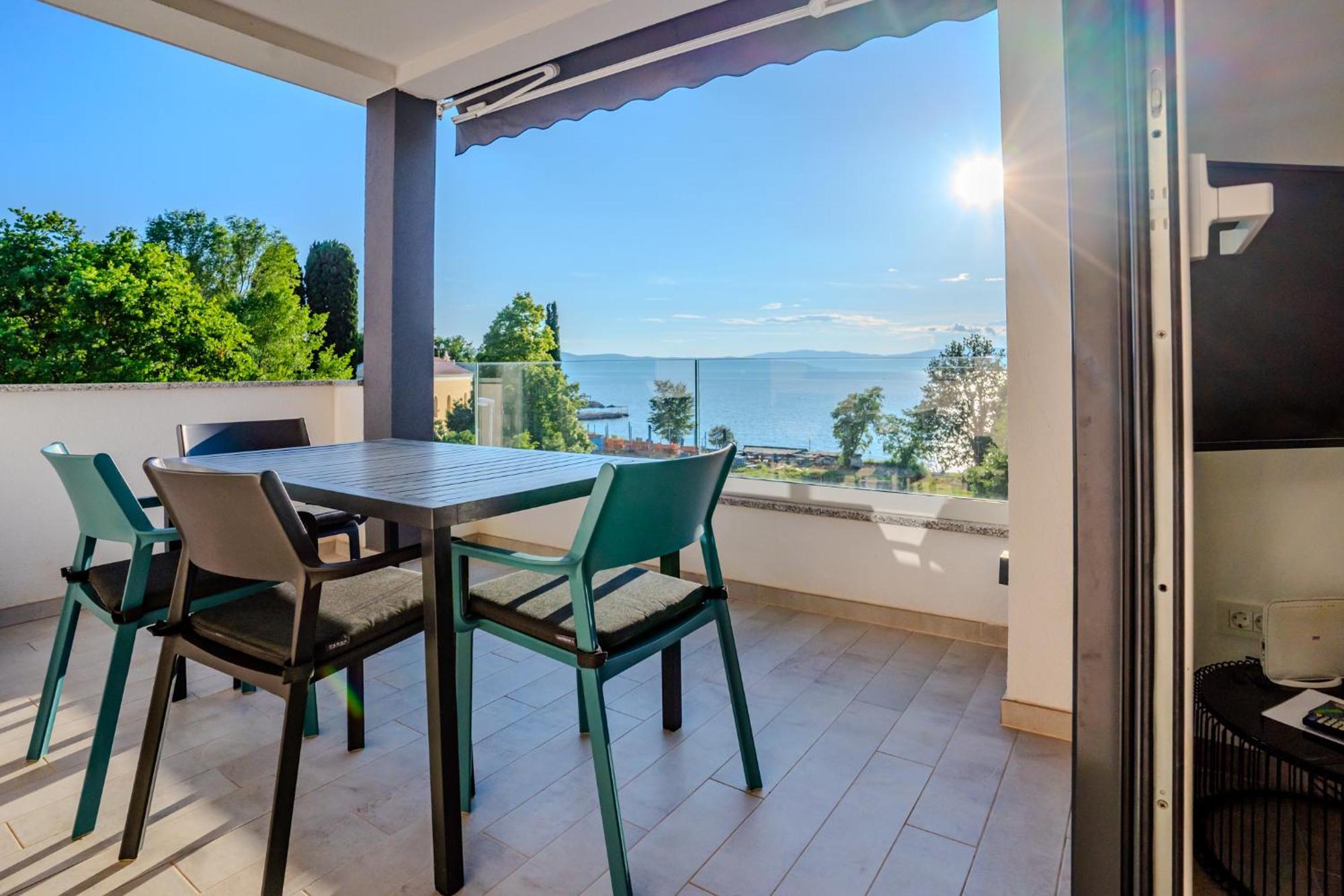 Apartman Polje Njivice Kültér fotó